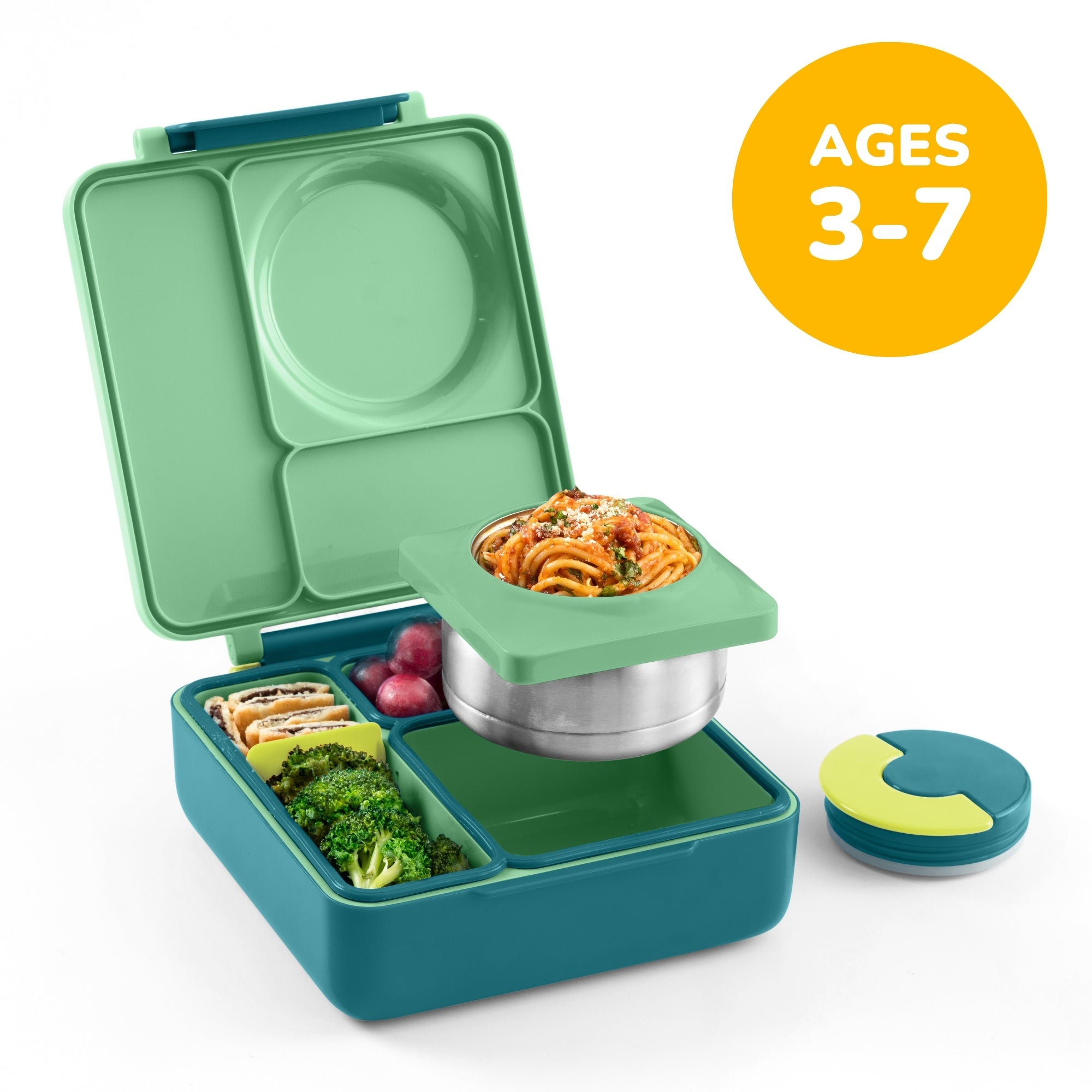 Lunchbox Grilled Cheese Thermos OmieBox® Hot Cold Bento Lunch Box