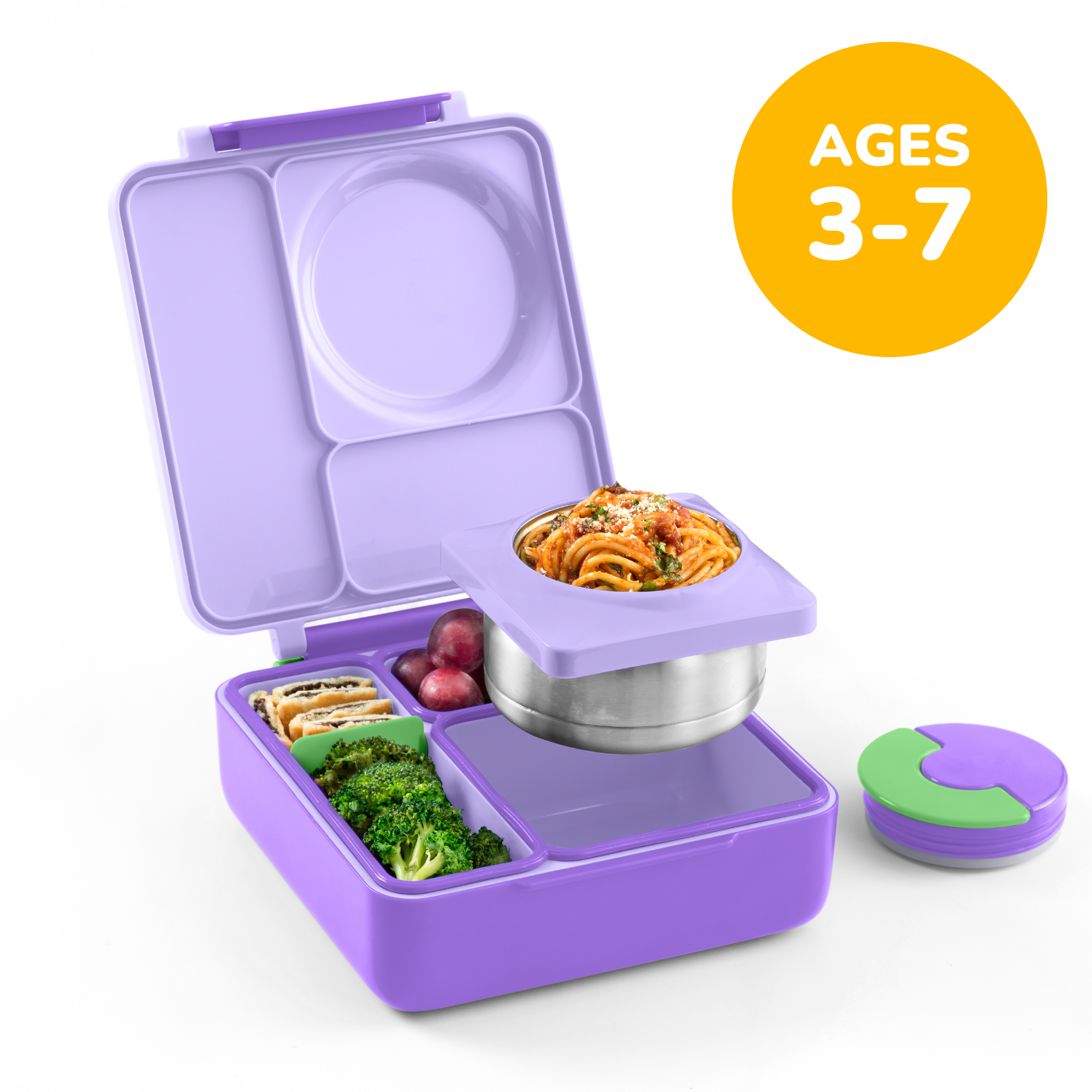 Lunch✨✨ Amazon.com: OmieBox Bento Box for Kids - Insulated Bento