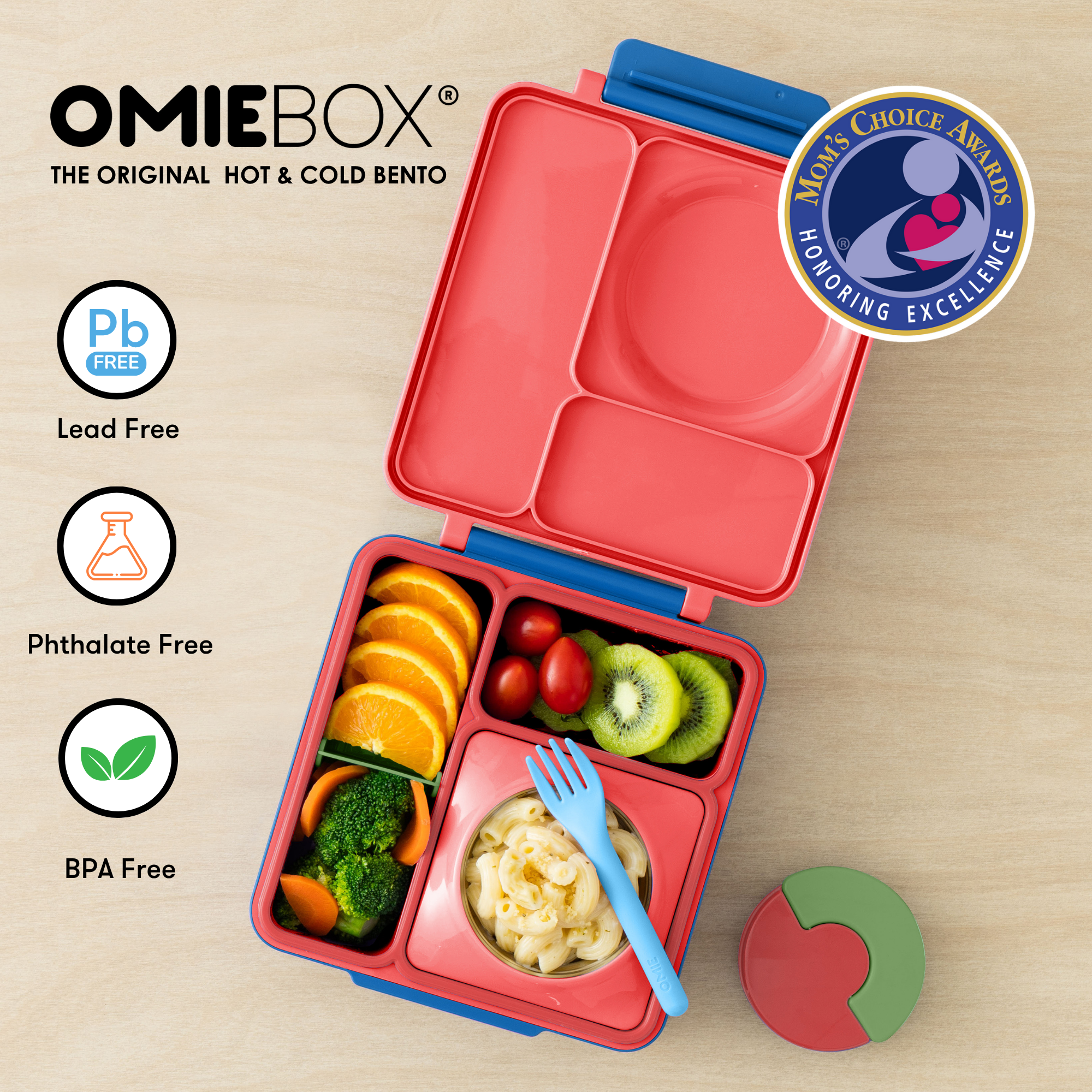 OmieBox® Hot & Cold Bento Lunch Box For Kids | Omie® – OmieLife