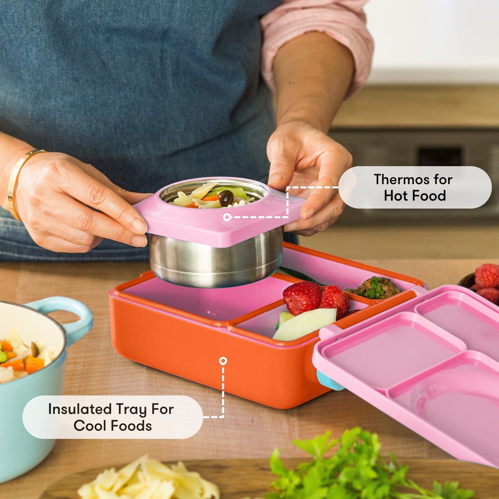 OmieBox® Hot & Cold Bento Lunch Box For Kids | Omie® – OmieLife OmieBox® Hot & Cold Bento Lunch Box For Kids | Omie® – OmieLife