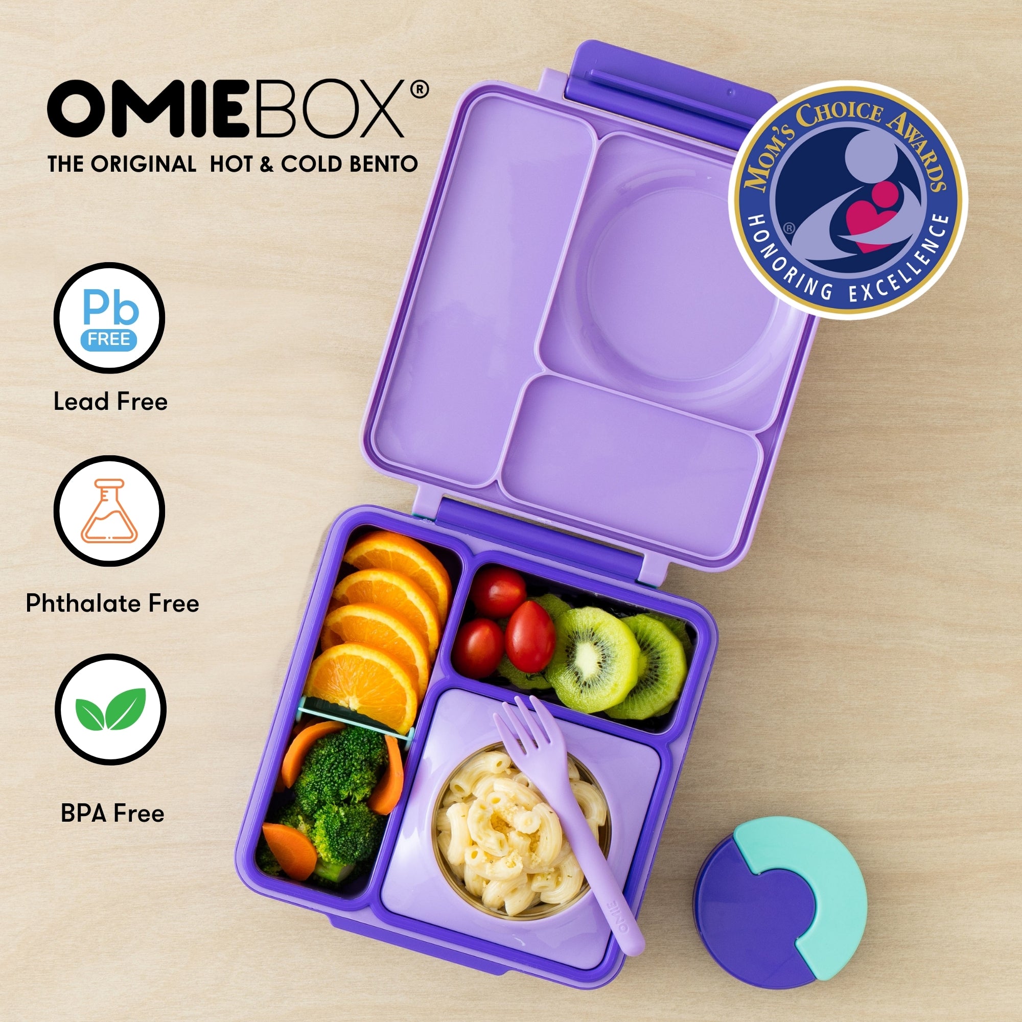 OmieBox® Hot & Cold Bento Lunch Box For Kids | Omie® – OmieLife