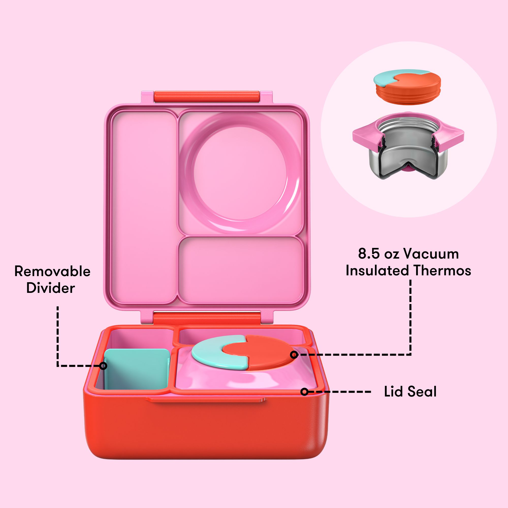 OmieBox® Hot & Cold Bento Lunch Box For Kids | Omie® – OmieLife