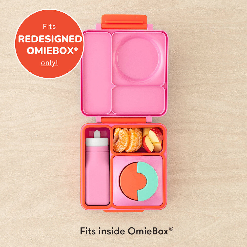 Omie Life OmieBox Insulated Hot And Cold Bento Box Lunch Containers Pink  Berry