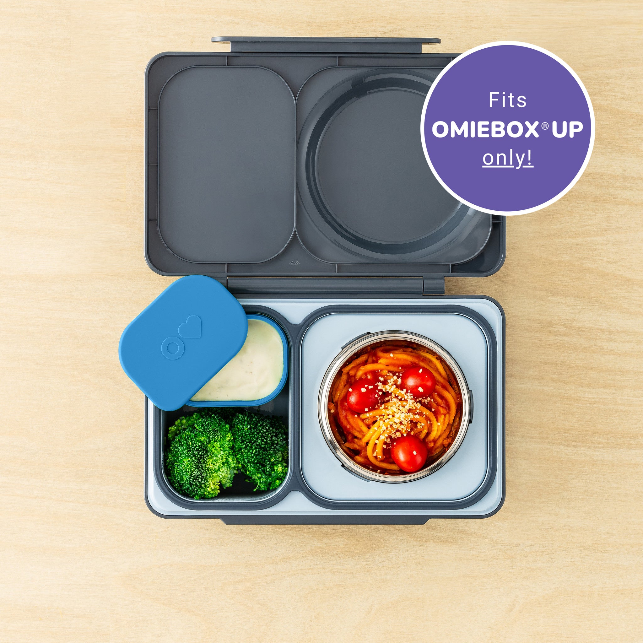 OmieDip | Dip & Sauce Container | Fits inside OmieBox® | Omie