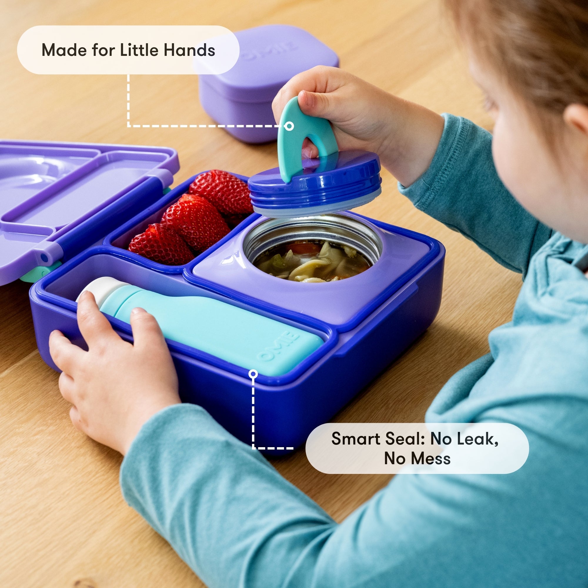 OmieBox® Hot & Cold Bento Lunch Box For Kids | Omie® – OmieLife
