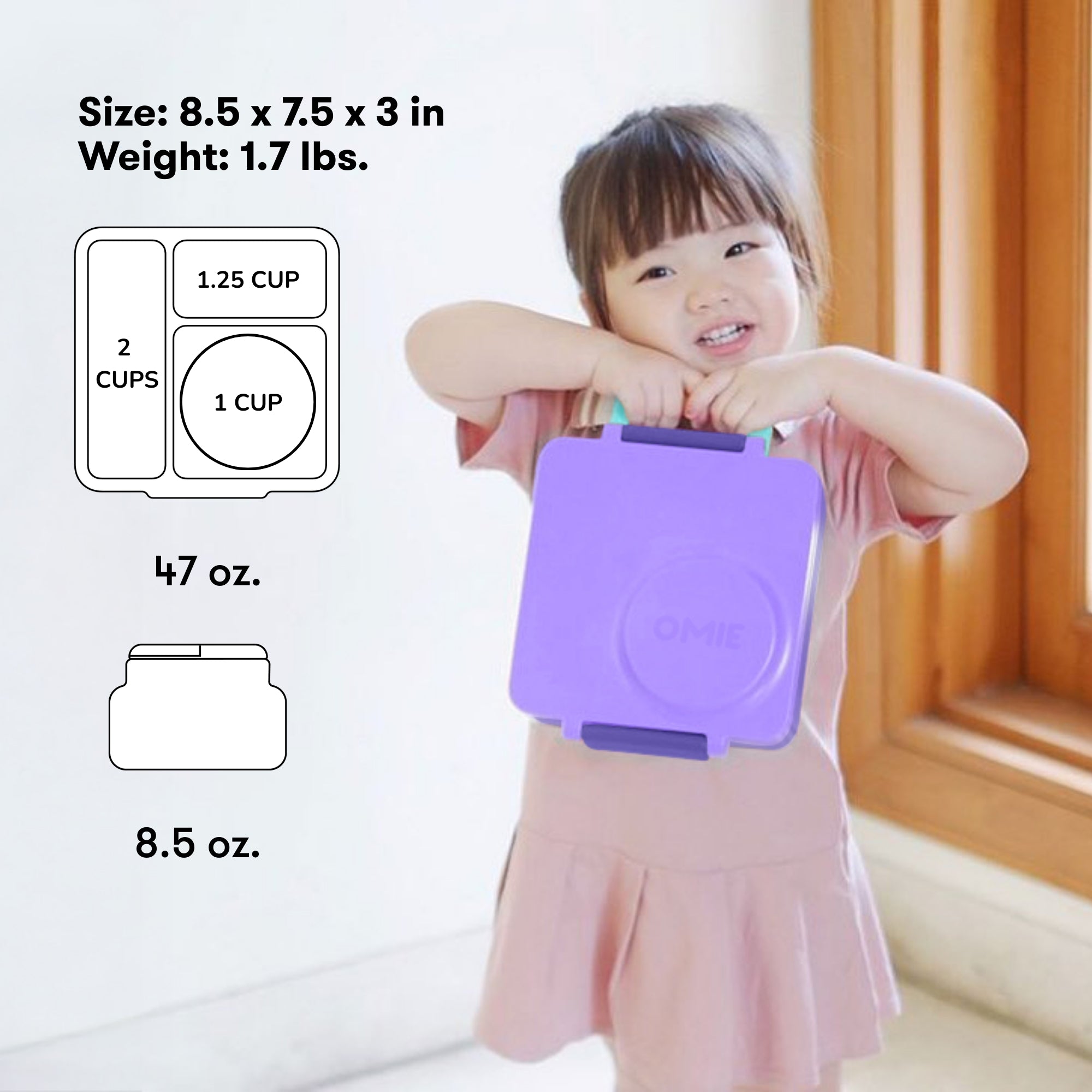 OmieBox® Hot & Cold Bento Lunch Box For Kids | Omie® – OmieLife