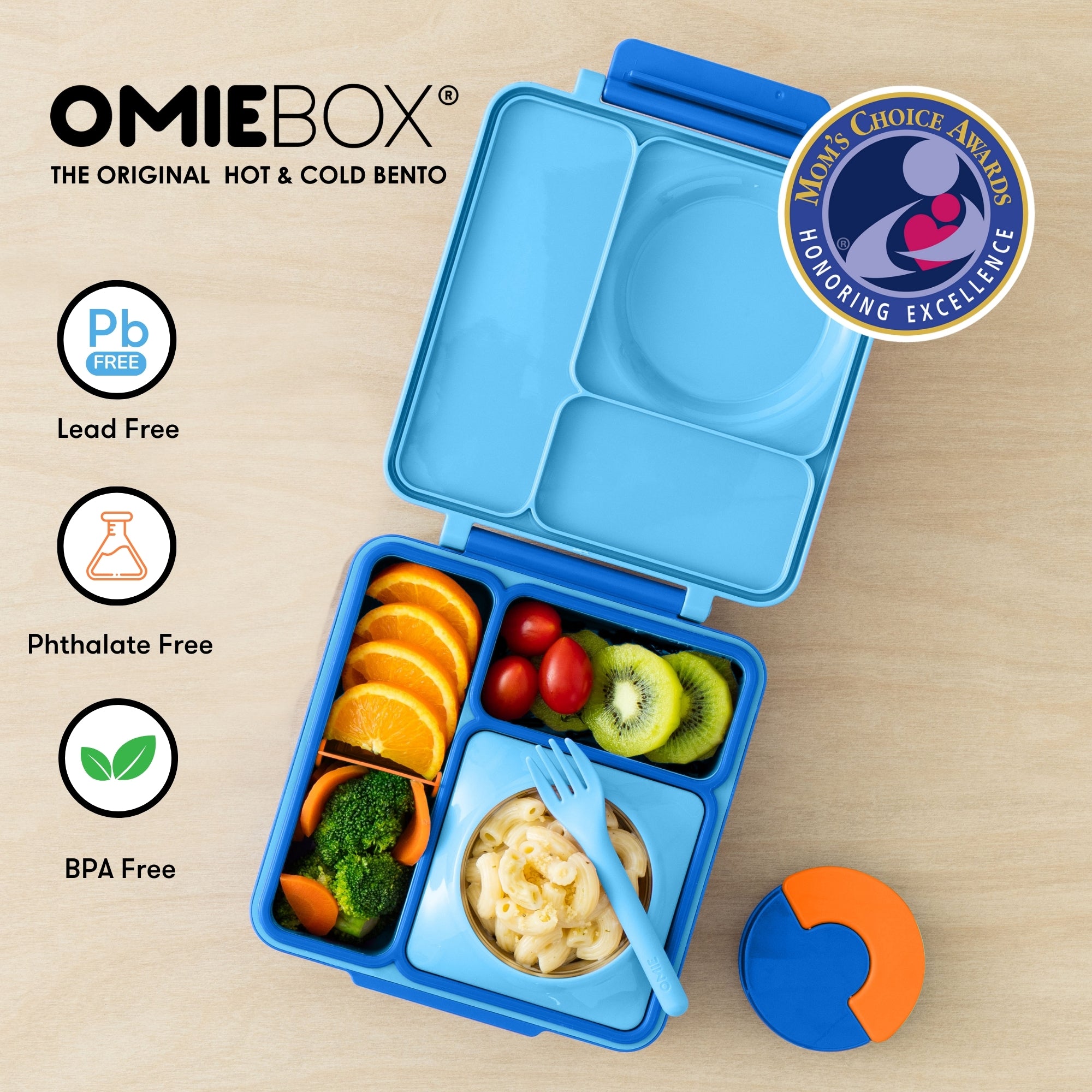 Bento Lunch On The Go Lunch Bag OmieBox® Hot Cold Bento Lunch Box