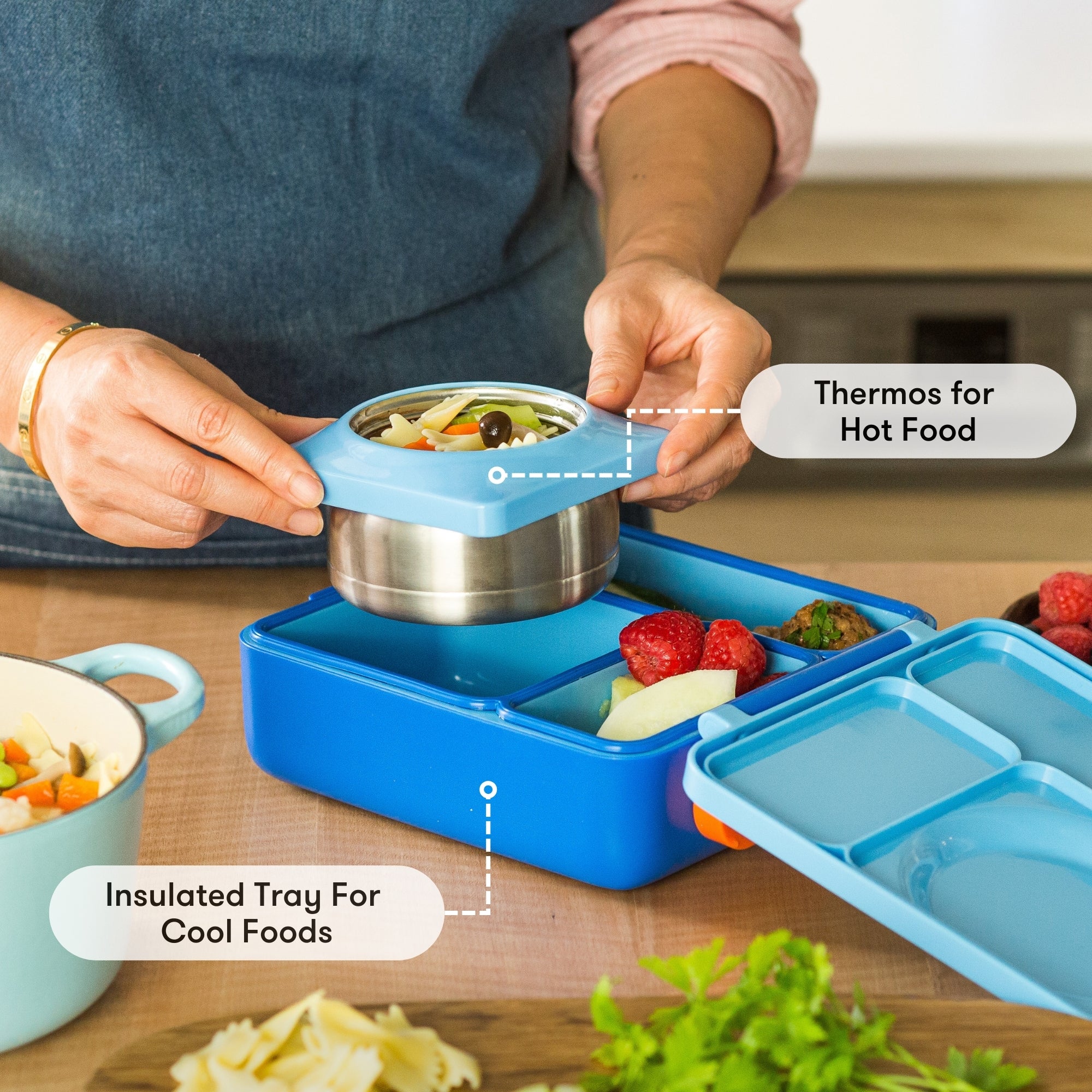 OmieBox® Hot Cold Bento Lunch Box For Kids Omie® – OmieLife
