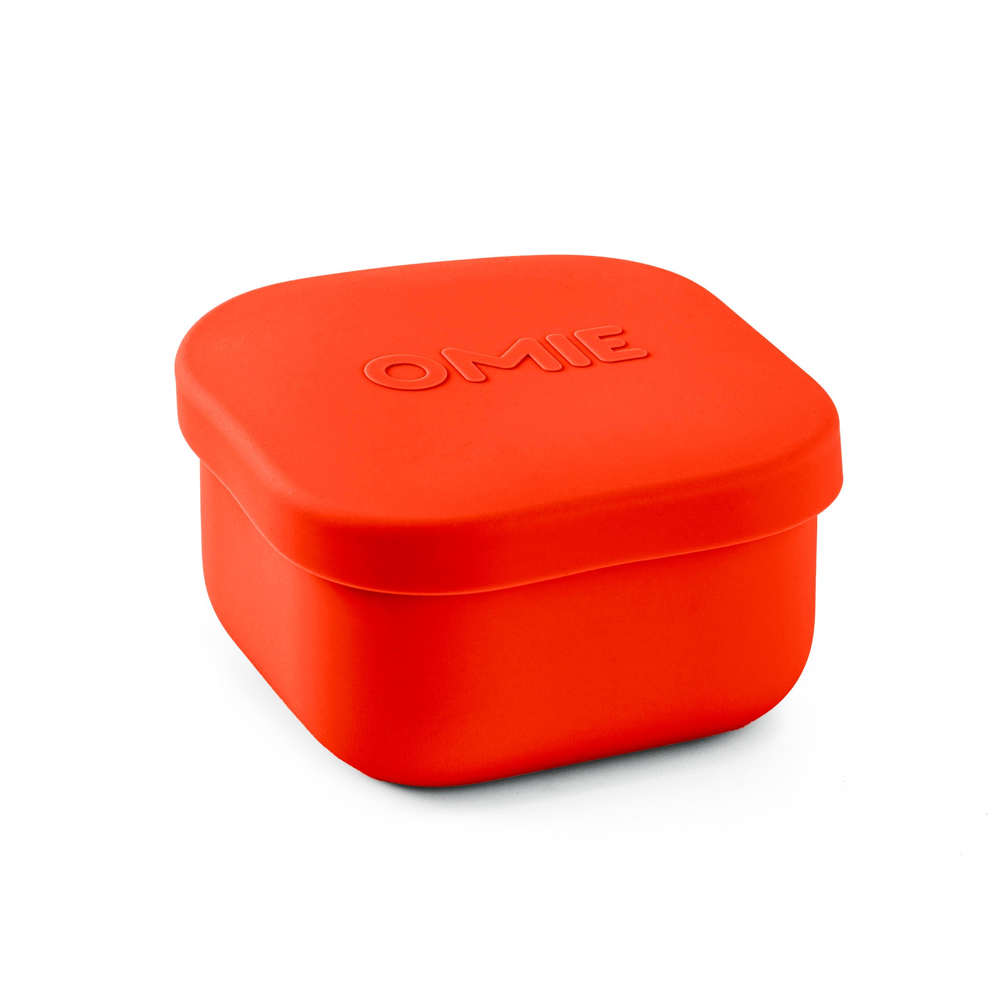 OmieSnack Silicone Food Storage 9.4 oz Container for OmieBox - Red