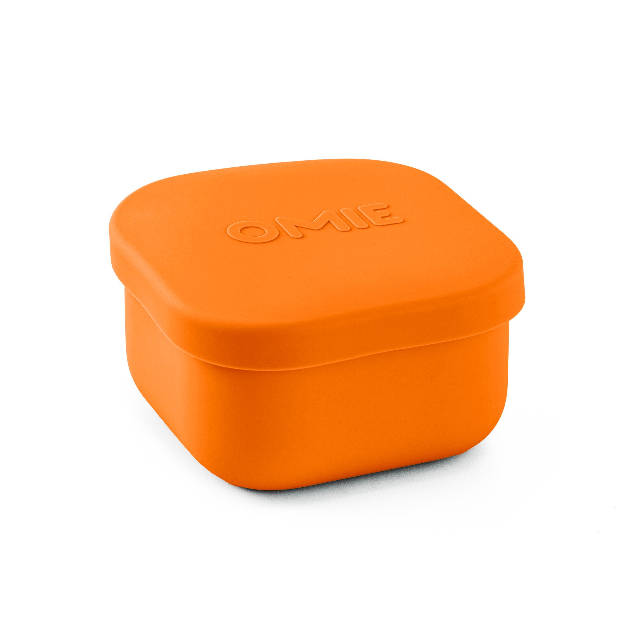 OmieSnack Silicone Food Storage 9.4 oz Container for OmieBox - Orange