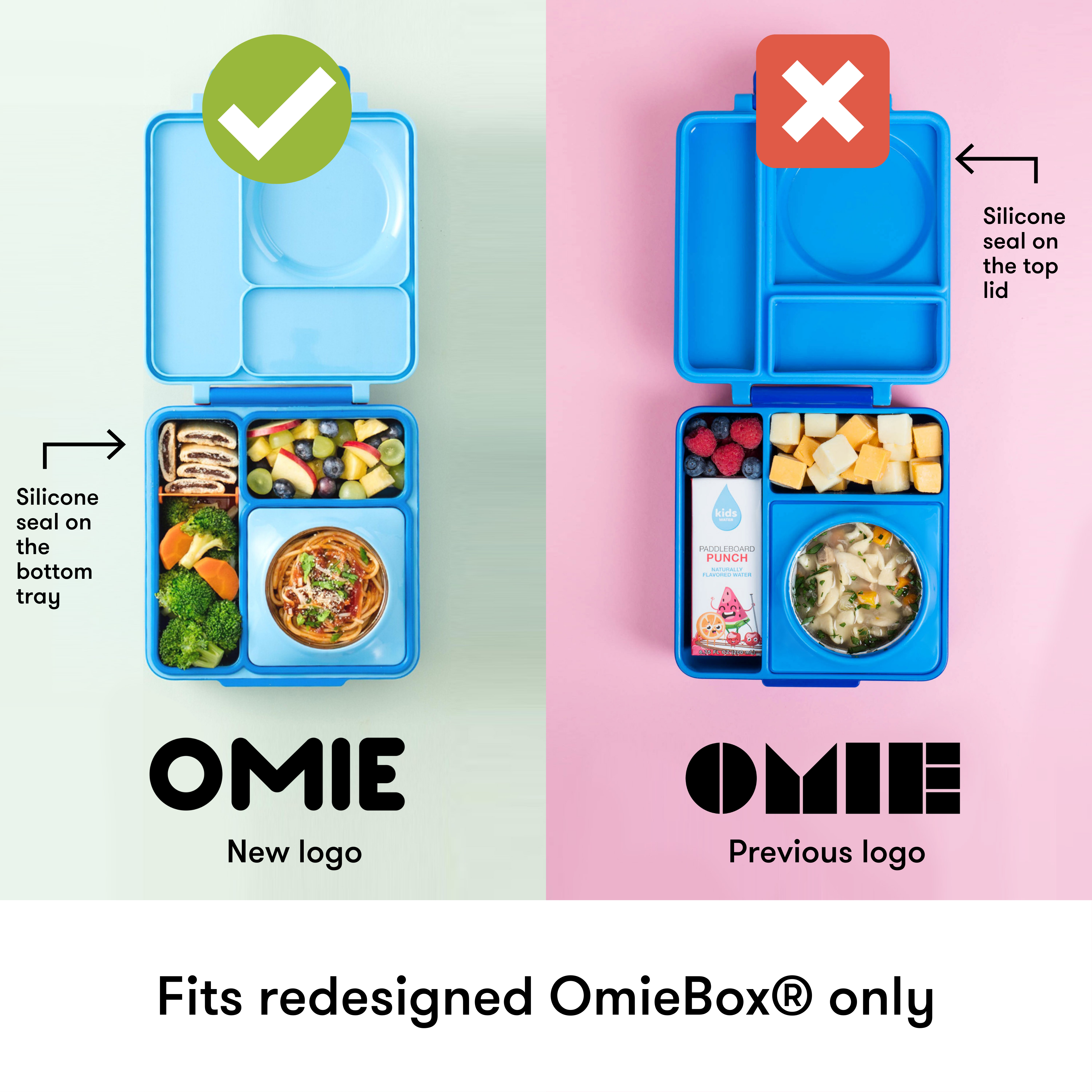 OmieBox OmieDip containers – Happy Mango