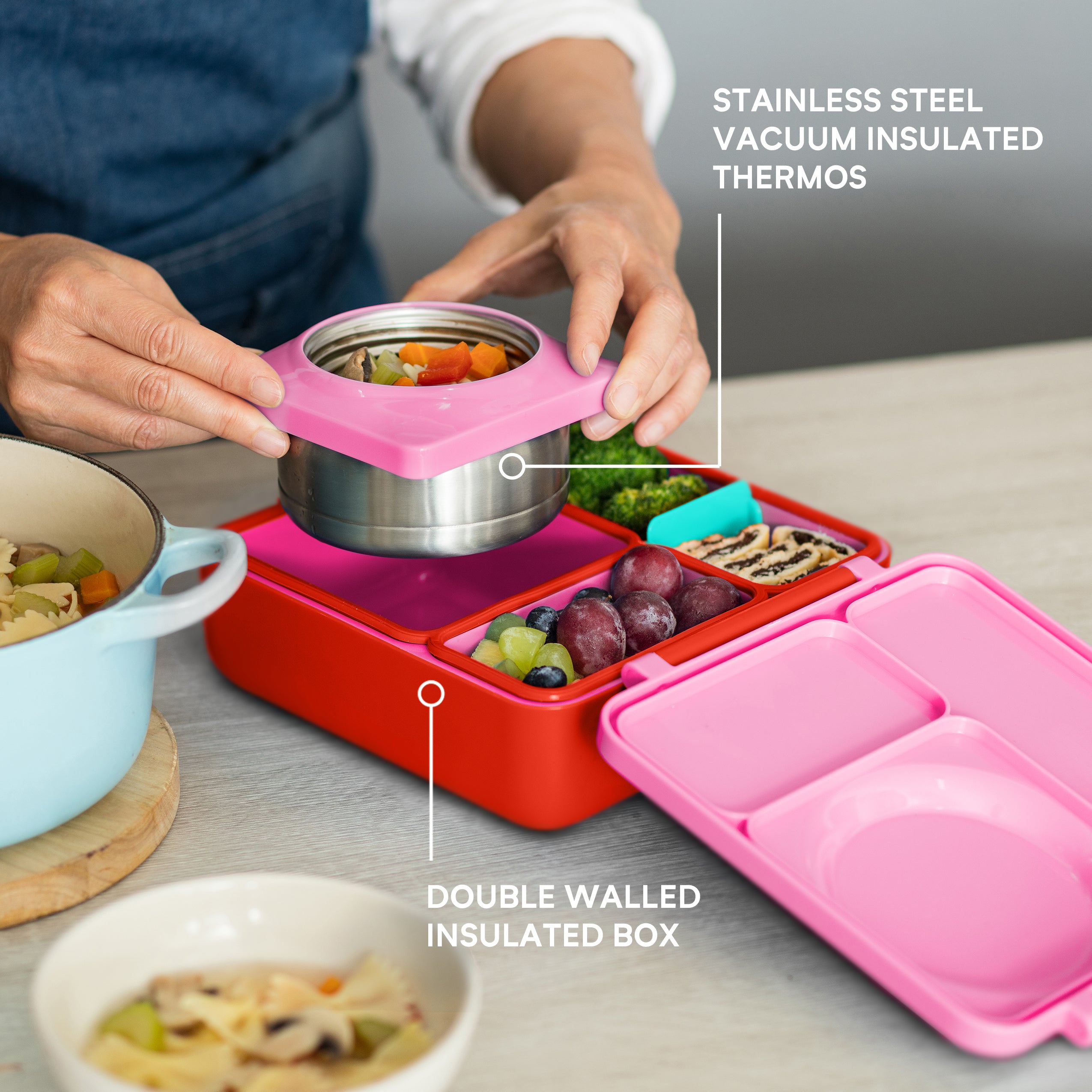 Omie OmieBox® Hot & Cold Bento Lunch Box For Kids | Omie® – OmieLife