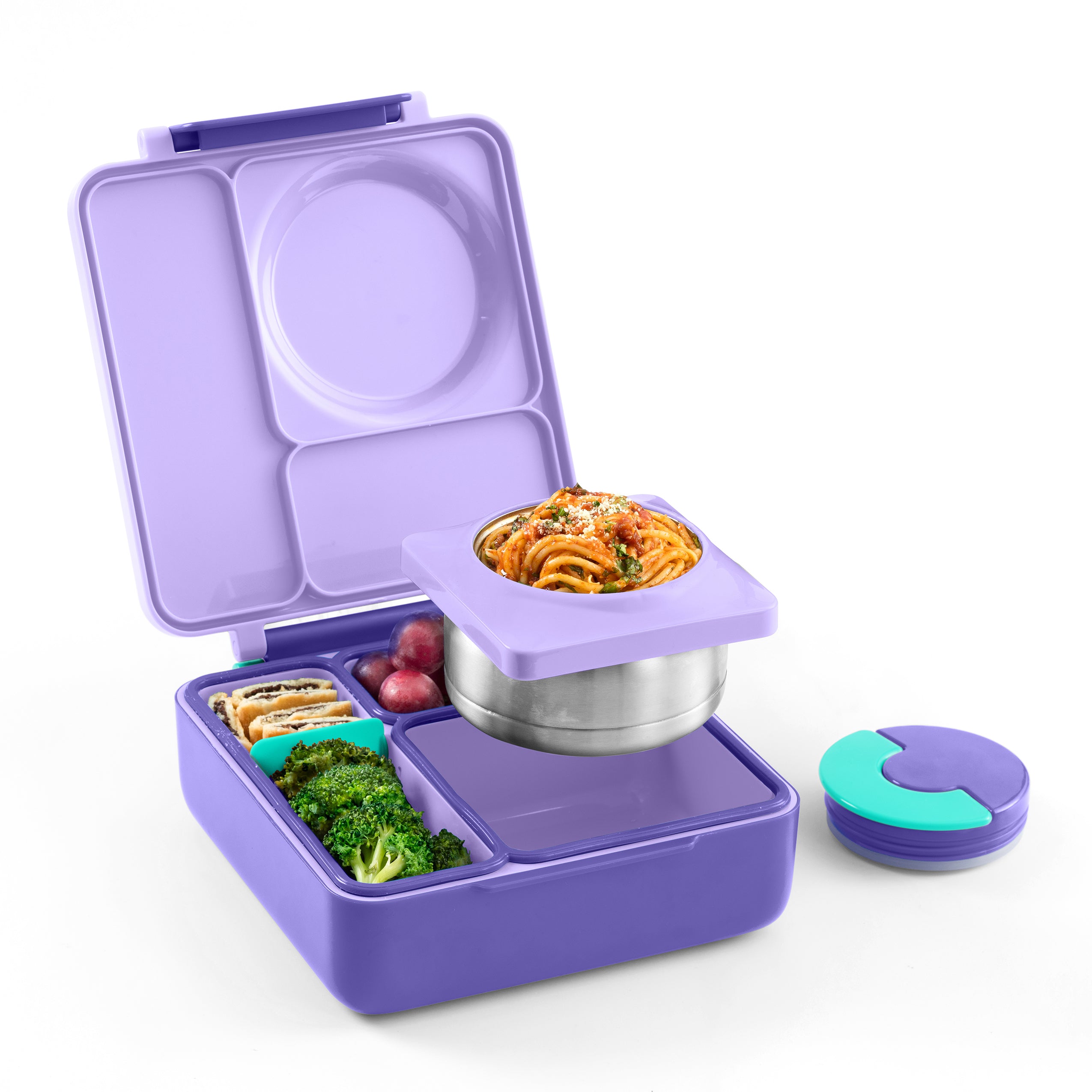 OmieBox Bento Box Purple Plum