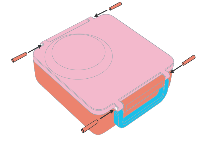Omiebox® Latch and Hinge Pins | Omie® – OmieLife